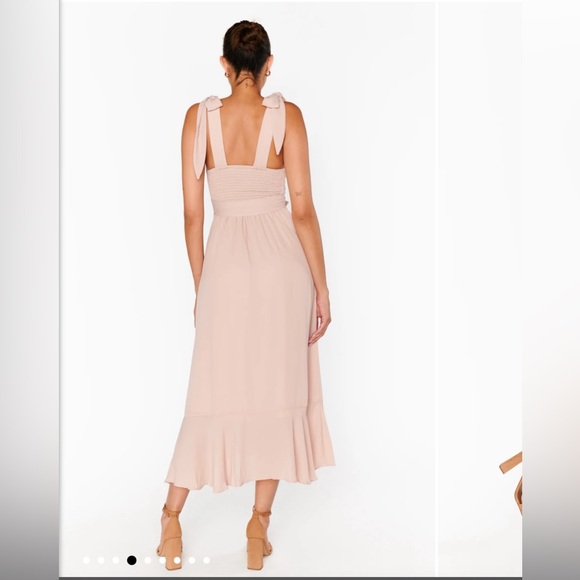 Worn Once! Claire Midi Dress - no alterations were made - Picture 2 of 15